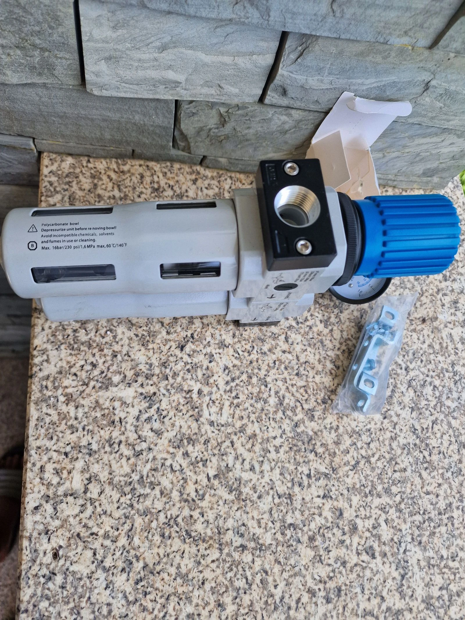 conjunto de preparação de ar comprimido (unidade FRL ou combinação de serviço) – photo 3